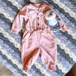 3/$12 Gymboree Baby Girl 3-6 Months Pink Body Suit
